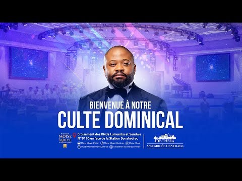BIENVENUE À NOTRE DEUXIEME CULTE DOMINICAL/DIMANCHE 04.01.2026/AVEC LE PASTEUR MOISE MBIYE