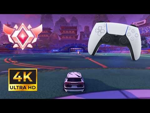 PS5 Controller ASMR 😴 Rocket League Ranked 🏆 GC2 Satisfying Smooth Gameplay 360FPS 4K