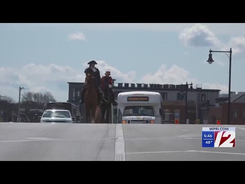 Ride of Paul Revere reenacted on Patriot's Day