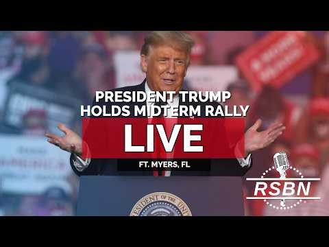 LIVE: President Trump Holds a Rally in Ft. Myers, FL - 10/23/26