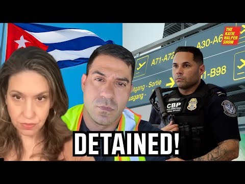 📱 Katie INTERROGATED By CBP On Way Back From Cuba W Medea Benjamin, Victor Coronado, Nathan Robinson