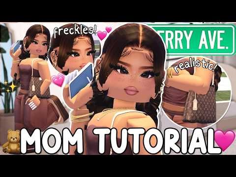 Aesthetic Simple EVERYDAY MOM OUTFIT Tutorial For Berry Avenue!