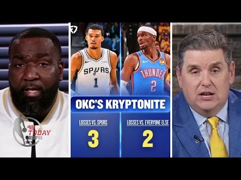 NBA Today | "Wemby is OKC's kryptonite" - Windhorst reacts to Spurs beat SGA & Thunder for 3rd time