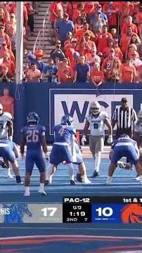 2 plays ➡️ 90 yards ➡️ TIE GAME. Boise State & Memphis are LOCKED at 17