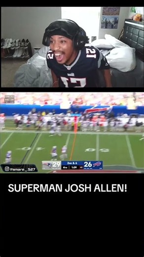 JOSH ALLEN BACK AT IT AGAIN!! #funny #funnystreammoments #buffalobills #joshallen #buffalo #nfl