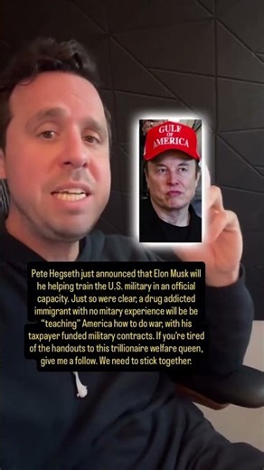 Hegseth Taps Elon Musk for Future Warfare Study #ElonMusk #Pentagon #LamontTyson