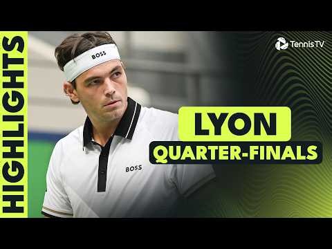 Musetti vs Van Assche Epic; Cobolli, Fritz & More Feature 👀 | Lyon 2026 Quarter-Final Highlights