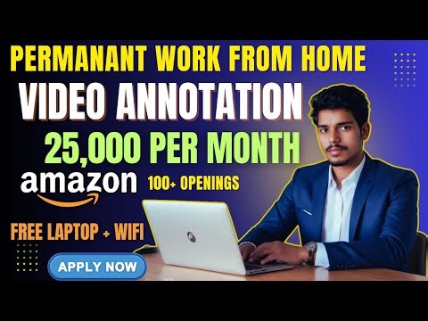 Amazon WFH Jobs | Permanant Work From Home Job Amazon | Work from home jobs 2025 Latest Updates |