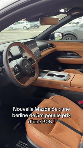 Nouvelle Mazda 6e : une berline de 5m pour le prix d’une 308 ! Téléchargez l'application ENGIE Vianeo pour bénéficier de 10% d’économie sur vos recharges payées depuis l'application. Et les 100 premiers inscrits profiteront 15€ de réduction sur leur recharge avec le code VIANOEL15. #mazda6 #pourtoi #mazda6e