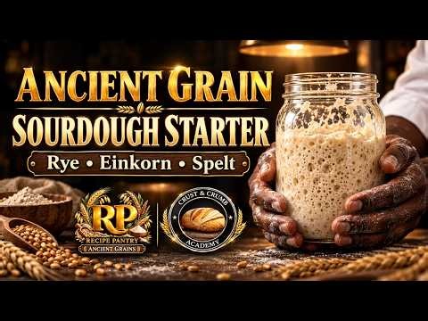 Ancient Grain Sourdough Starter: Rye, Einkorn, Spelt & Fresh-Milled Flour Explained