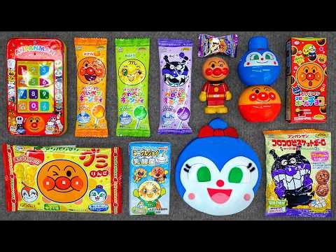 ✨アンパンマンキャンディコレクション🍬🍫開けると気持ちいい🍭お菓子、ソーダ、ASMRおもちゃ😊アンパンマンキャンディ✨