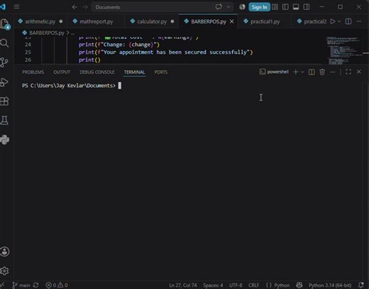 #python #100daysofcode #fnbappacademy #programming #softwaredevelopment #codingjourney #beginnerdeveloper #tech #learninginpublic #pythonprojects | Jason Masenya