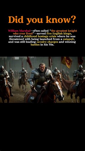 William Marshal: The Greatest Knight Who Ever Lived