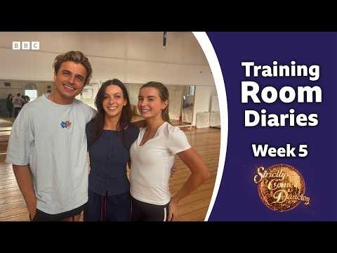 Abi Clarke goes training with Dani, Graeme, and Delta on her return!✨ BBC Strictly 2026