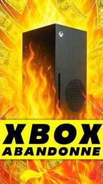 XBOX ne fait plus d’effort pour sauver les Xbox Series 😕