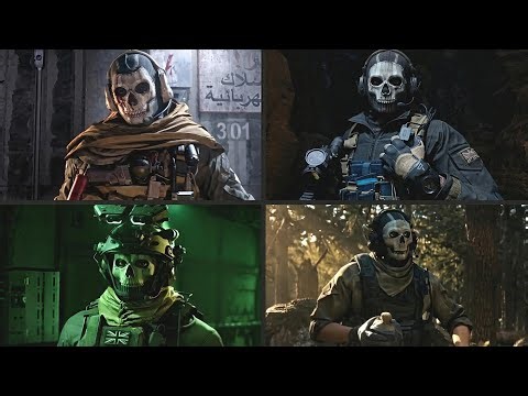 GHOST REBOOT ENTRY SCENES Comparisons - From COD Modern Warfare 2019 to MW4 2026