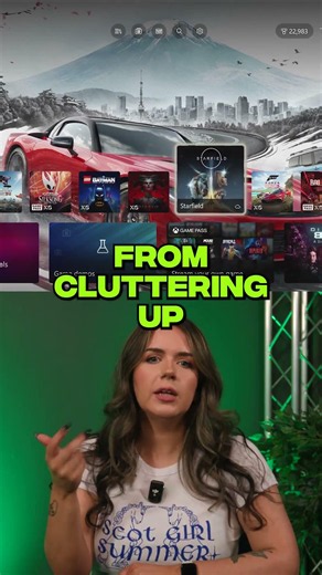 XBOX Let You Do THIS to Your Home Screen? #XBOX #shorts #gamingtips