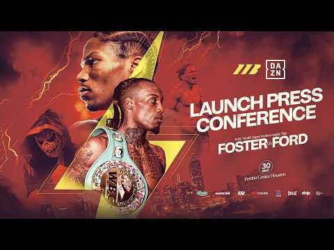 O’Shaquie Foster Vs Raymond Ford Launch Press Conference | Matchroom Boxing