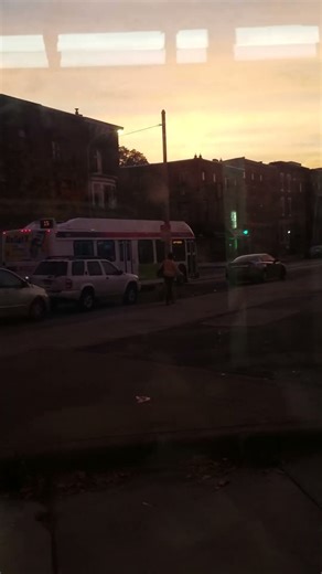 SEPTA Bus #8486 on Route 15 to 63rd-Girard at Girard Avenue before they bought back their streetcars