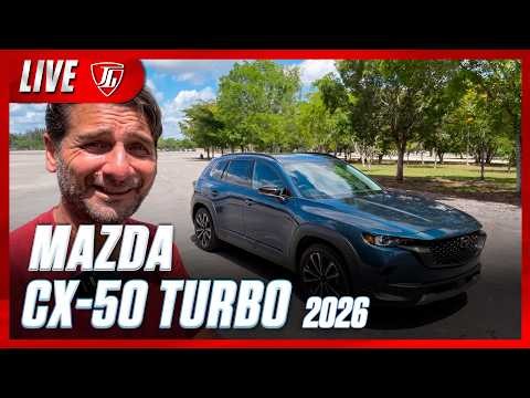 🔴 En Vivo: 2026 Mazda CX-50 Turbo Premium Plus... y un café | Jaime Gabaldoni