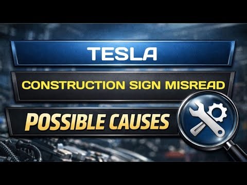 Tesla Autopilot Misreads Traffic Signs in Construction Zones – Likely Reasons Explained