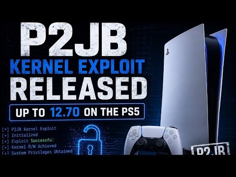 P2JB Kernel Exploit Released up to 12.70 on the PS5.