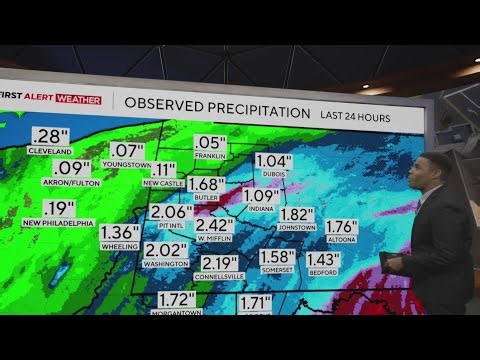 KDKA-TV Weekend Forecast (10/11)