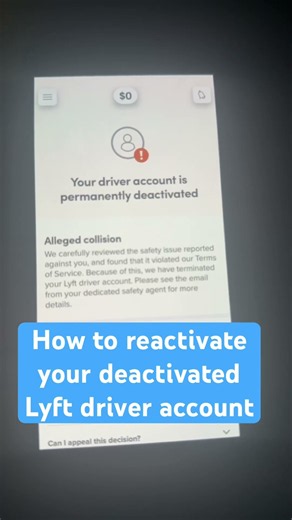 How to reactivate Lyft drivers account #deactivate #reactivate #gigs #wishlist #lyft #lyftdrivers