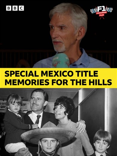🏆 Kimi Antonelli could win the #F1 title in Mexico this weekend at a circuit which has special memories for Damon Hill 👑 🎧 Hear from Damon as part of our coverage & on the F1: Chequered Flag podcast on @BBC Sounds 🏁 #GrahamHill #KimiAntonelli #MexicoGP