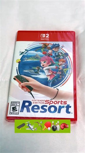 NEW Nintendo Sports game! 🏓 - Nintendo Switch Sports Resort!
