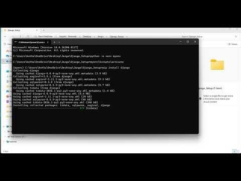 Django Project Creation