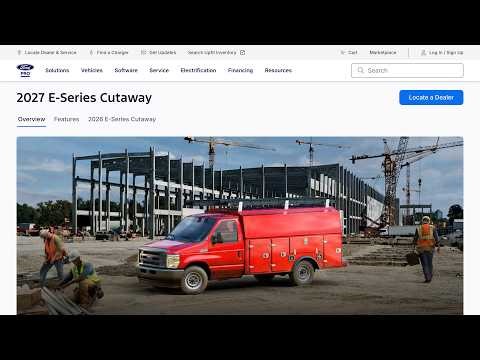 2026 Ford E-Series Cutaway | Ford Pro · Fordpro.com · 2026