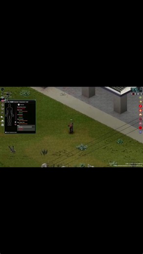 Very close to death Project Zomboid #projectzomboid #gaming #steamdeck