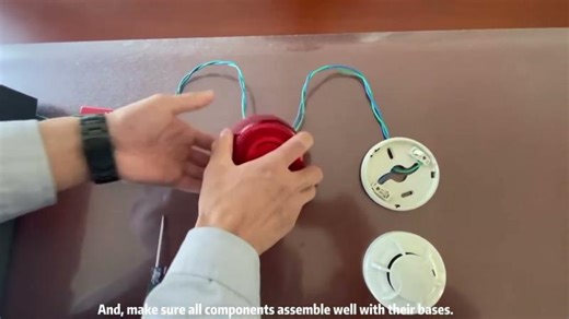 Install addressable fire alarm #firealarmsystems #firealarm #firealarminstallation #firealarmpanel | Sarah Huang