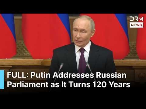 FULL SPEECH: Putin Delivers Major Speech at Russian Lawmakers Council on Power & National Unity|AC1B