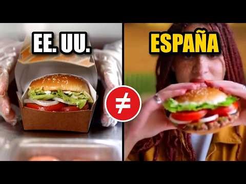 La Whopper que te comes aquí no es la americana