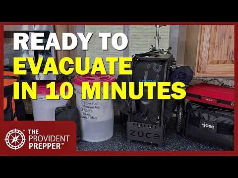 Could You Evacuate in 10 Minutes? Here's My Go Bag System That Makes It Possible