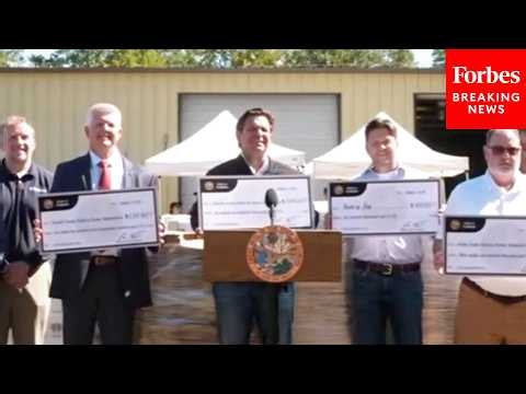JUST IN: Ron DeSantis Provides Hurricane Isaias Recovery Updates, Announces Infrastructure Funding