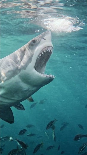 Face to Face with a Great White Shark 🎬 Tanner Mansell #GoPro