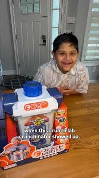 Crunch labs - chribchinator- we tried many things to crunch. #crunchlabs #walmart #gifted