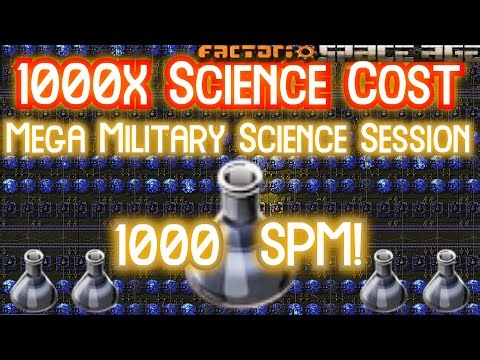 Mega Military Science Session // 1000x Science Cost ep. 21