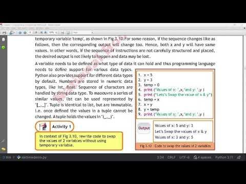 Unit 3 – Programming Fundamentals 3.6 Variables & 3.7 Input/Output (XI Computer Science – FBISE)