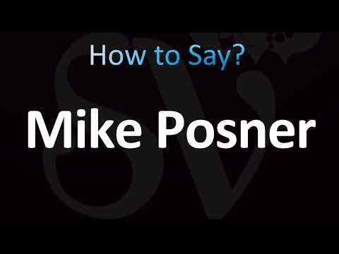 How to Pronounce Mike Posner (CORRECTLY!)