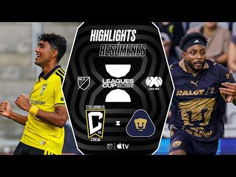 Columbus Crew vs. Pumas | Leagues Cup | Full Match Highlights