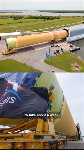 NASA rolls out Artemis III rocket core