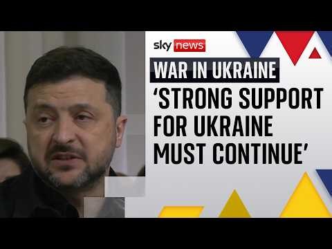 Zelenskyy: Russia's war against Ukraine continues 'just as hard as before'