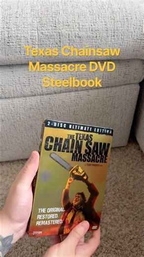 Texas Chainsaw Massacre DVD Steelbook ASMR