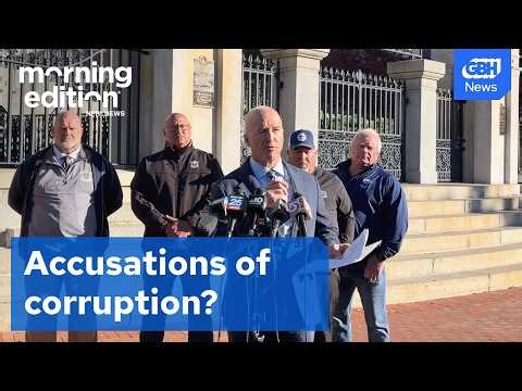 Why is Mike Minogue accusing Maura Healey of corruption with the MA state police?