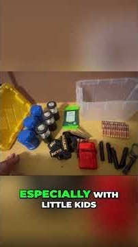 DIY Emergency Lights Out Survival Kit Assembly! #shorts