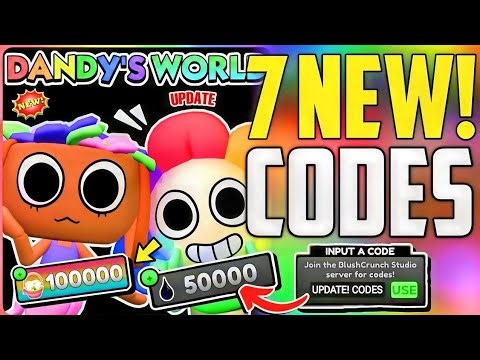 ⚠️ACTIVE!⚡[CODES]⚠️DANDY'S WORLD ROBLOX CODES 2026 - DANDYS WORLD CODES